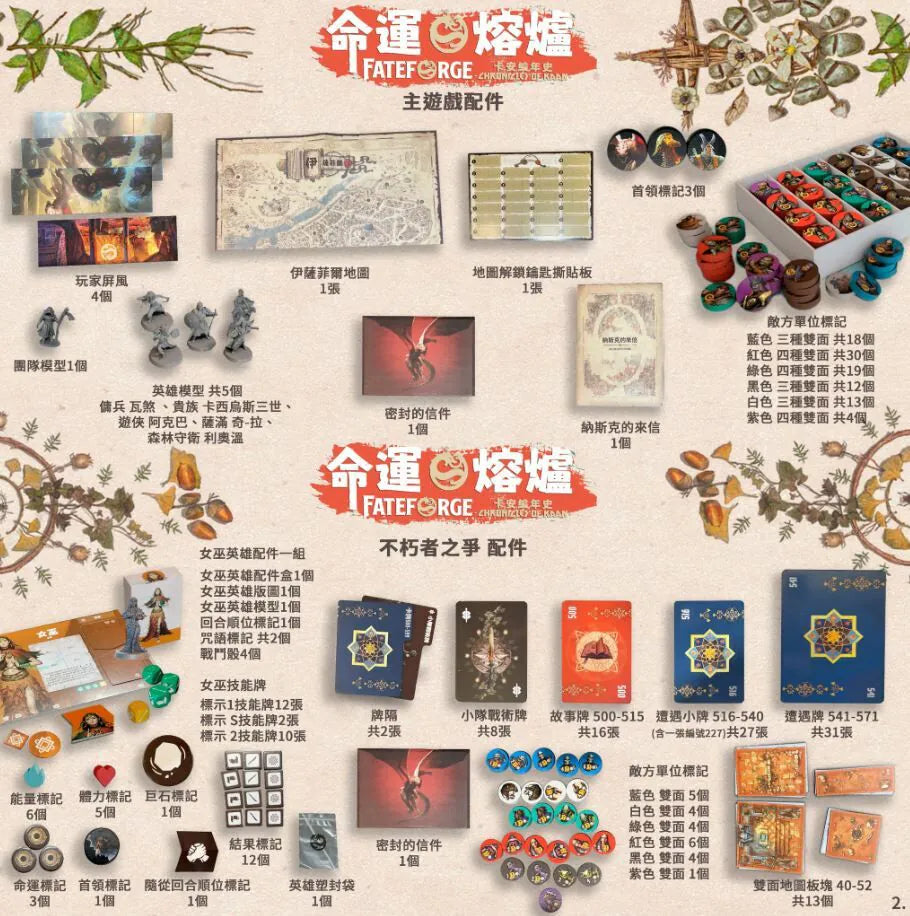 Fateforge: Chronicles of Kaan - 命運熔爐:卡安編年史 大全套